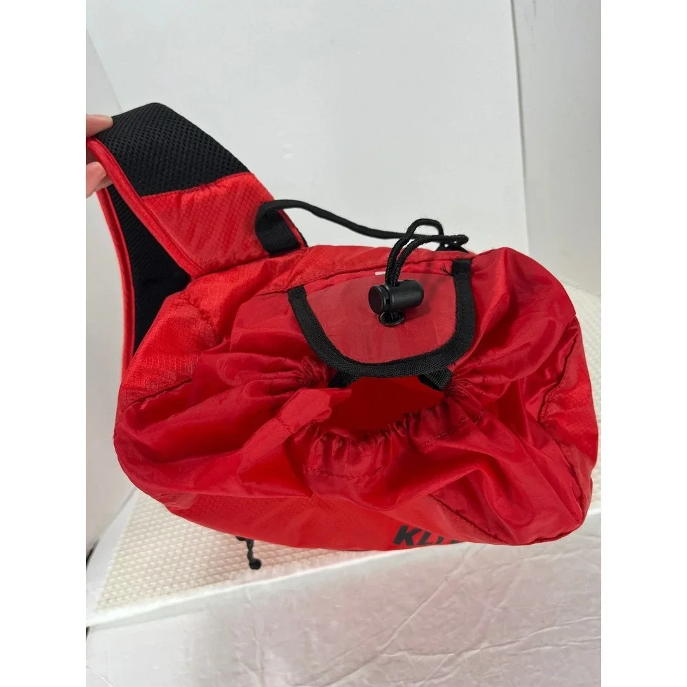 Klymit‎ Stash 18 Backpack Red Air Frame Equipped Inflatable Support Daypack